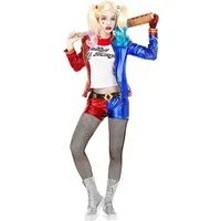 Funidelia Kostüm Suicide Squad – Harley Quinn Kostüm, Das ikonische Outfit von Harley Quinn aus dem ersten Suicide Squad-Fil