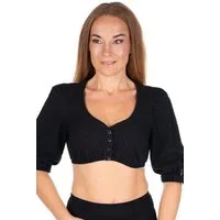 MarJo Dirndlbluse Dirndlbluse - HAGELSTADT - offwhite, schwarz