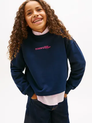 GLITTER TOMMY CREW Dark Night Navy - Gr. - 14