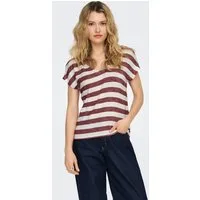 ONLY V-Shirt ONLLIRA LIFE S/S V-NECK TOP JRS NOOS