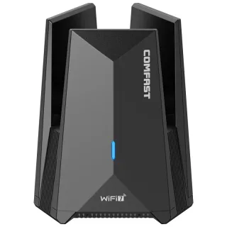 COMFAST BE6500 WiFi 7 USB Adapter 2.4G/5G/6GHz Tri-band Type-C to USB3.0 Dongle 6452Mbps Network Card Free-Drive WiFi7 A