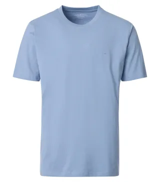 CASAMODA - T-Shirt uni 004200 blau - Gr. - M