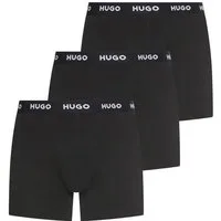 HUGO Boxer BOXERBR TRIPLE (Packung, 3-St., 3er) mit elastischem Bund