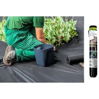 Kinzo Unkrautvlies Gartenvlies, (Vlies zur Abdeckung der Erde gegen Unkrautwuchs), Unkrautvlies 8 x 1,5 m = 12 m²