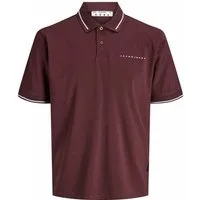 Jack & Jones Poloshirt JCOFUSION PIQUE MESH COLLAR POLO SS Baumwollmischung, regular fit