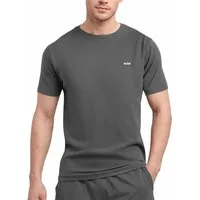 Smilodox T-Shirt Ilyas, Komfortables Herren-Shirt, Weiche hochwertige Baumwolle Schlichtes Oberteil Metalllabel Vielseitig kombinierbar Freizeit