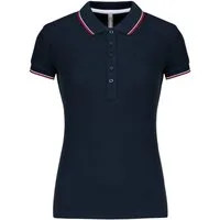 Kariban Poloshirt Damen Piqué Poloshirt Kurzarm