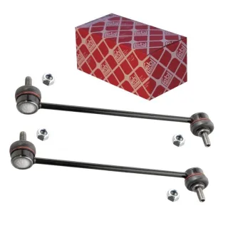 2 Febi Koppelstangen vorne Audi A1 Ae Seat Cordoba Skoda Fabia VW Fox Polo