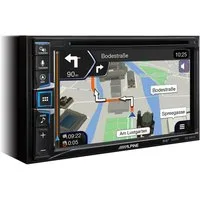 ALPINE INE-W611DC 6,5 Zoll Navi Trucksoftware CarPlay Android Autoradio (RDS, AM/FM Radio, Animiertes Display, Freisprecheinrichtung, 2 DIN)