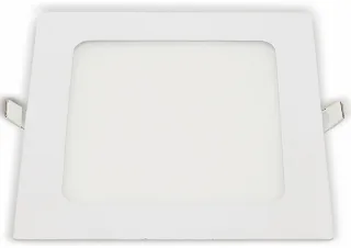 OPTONICA LED-Einbauleuchte 2631, 18 W, 1500 lm, 4200K, eckig, 95 RA, weiß