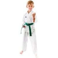 SUPERA Karateanzug (Set, 3-tlg), Karate Anzug, Kampfsporthose, weißer Budogürtel.