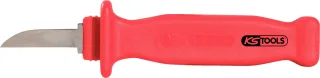 KS Tools Kabel-Abisoliermesser mit Schutzisolierung, 200mm - 117.1396