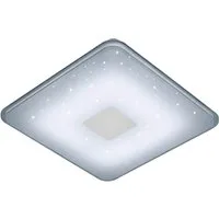 TRIO Leuchten LED Deckenleuchte SAMURAI, Dimmfunktion, Farbwechsel, Nachtlichtfunktion, mehrere Helligkeitsstufen, LED fest integriert, Neutralweiß, Kaltweiß, Warmweiß, Tageslichtweiß, LED Deckenlampe
