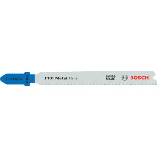 Bosch PRO Metal thin T121GFC Stichsägeblatt,92 mm - 2608655094