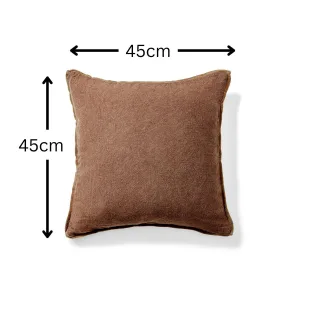 FYNCH-HATTON - Kissen Kalama 45x45 walnut - Gr. - OS