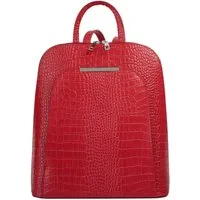 Cluty Cityrucksack, echt Leder, Made in Italy