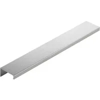 SO-TECH® Möbelgriff Griffleiste SW120 Länge 230 mm Chrom matt (10-St), Profilgriff zur rückwärtigen Frontinnenseiten Montage