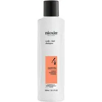 Nioxin Haarshampoo NIOXIN SCALP + HAIR SYSTEM 4 SHAMPOO, nährend & reinigend für sichtbar dünner werdendes Haar