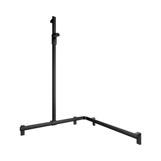 KEUCO AXESS Eck-Duschhandlauf 90° mit Brausestange, Metall, B: 85 H: 130,1 T: 85 cm, 35015370102 35015370102