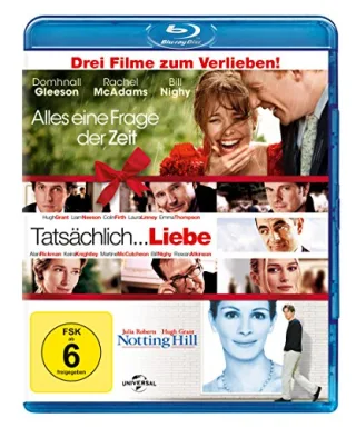 Alles eine Frage der Zeit/Tatsächlich ... Liebe/Notting Hill [Blu-ray]