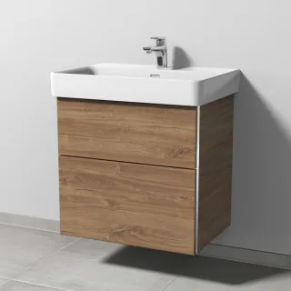 Sanipa 3way Waschtischunterbau zu Laufen Pro S Waschtisch mit 2 Auszügen, Eiche-Kansas BR76759