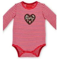 BONDI Trachtenkleid Baby Body - HERZILEIN - rot/rosé