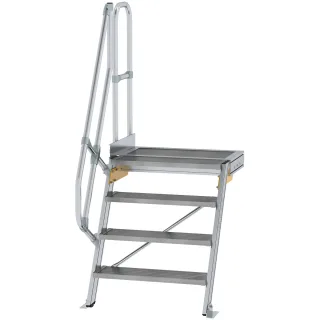 Munk Treppe mit Plattform 60° Stufenbreite 800 mm - 600384