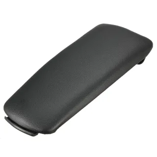 Deckel Abdeckung LEDER Schwarz Mittelarmlehne Zubehör für Audi A4 S4 8E B6 B7 8H