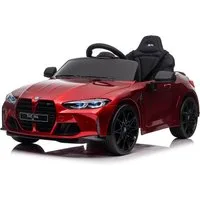 Smarty Elektro-Kinderauto Elektro Kinderauto BMW M4 lackiert mit Lizenz 2x35W 12V/7Ah