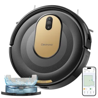 [EU Direct] Vactidy W8 Robot Vacuum and Mop Combo, 5000Pa Strong Suction, 150Min Runtime, Smart App & Voice Control, Sel