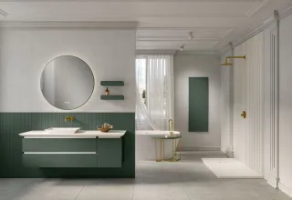 Fiora Möbel 2 Schubladen Inglet Listello Listello 1200x500x500 ULLILLMERC06