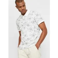 bonprix Poloshirt mit Polokragen, Kurzarm-Design, aus Baumwolle, Regular Fit