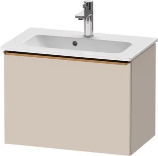 Duravit D-Neo Waschtischunterbau wandhängend Taupe Matt 610x372x440 mm - DE4268004910000 DE4268004910000