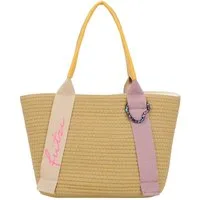 Fritzi aus Preußen Henkeltasche Happy Summer Shopper, mit Reißverschluss und Herz-Karabiner