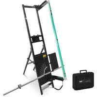 MSW Heißdrahtschneider Styroporschneider 1350 mm mit Fuß Gerüsthalterung & Handschneider, 230 V in V, 250 in W