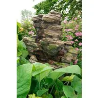 Ubbink Gartenbrunnen Wasserfall Chios, 31 cm Breite, (Set)