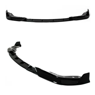 Frontspoiler Spoiler Lippe Stoßstange Schwarz glänzend 3-teilig für BMW 3er G20 ab 2019- (nur für M-Paket)