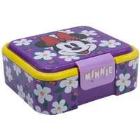 Stor Lunchbox Disney Minnie Mouse Kinder Brotdose – Lunchbox Pausenbox Schulbrotbox, (Einteilig), Brotzeitdose