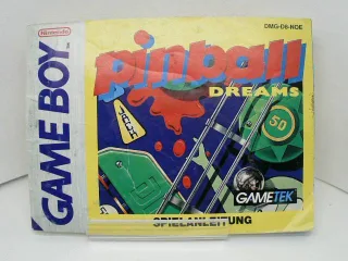 Pinball dreams - Game Boy - PAL Anleitung