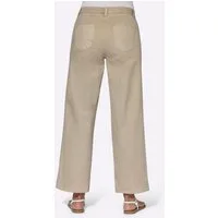 Witt Bequeme Jeans Jeans-Culotte komfortabel aus weichem Twill, knöchellang