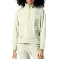 Polo Ralph Lauren Sweatshirt Retro Logo Halb Zip Troyer halblangen Reißverschluss, Troyer-Kragen, gerippten Abschlüssen