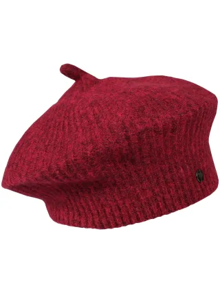 fraas - Strick-Baskenmütze Polyester Strick-Baskenmütze - Gr. - OS