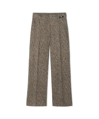 CAMBIO - Ava utility tweed jersey black/olive - Gr. - 32