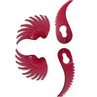Fanztool Rasenmähermesser Rasentrimmer-Zubehör Rasentrimmermesser für Rasentrimmer 20Stk.