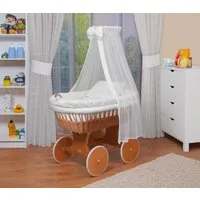 Waldin Stubenwagen Waldin Baby Stubenwagen-Set mit Ausstattung,XXL