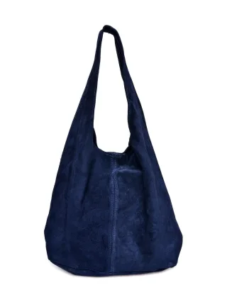 Anna Luchini Blau Rindsledertasche