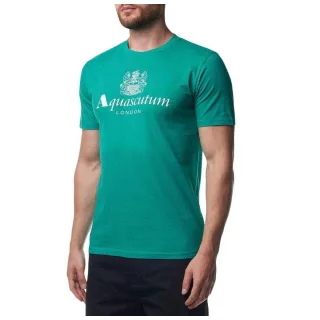 Aquascutum - "Bordeaux" T-Shirt für Herren (Leuchtend-Grün)