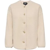 ONLY Plüschjacke ONLRUNA TEDDY JACKET OTW Polyester