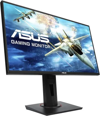 Asus VG258QR [245'' 1.920x1080 165Hz DisplayPort 1.2 HDMI 1.4 DVI 1ms Reaktionszeit] schwarz