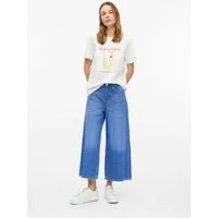 s.Oliver Weite Jeans Jeans-Hose MILLI Jeans-Culotte / Extra Wide Leg / High Rise